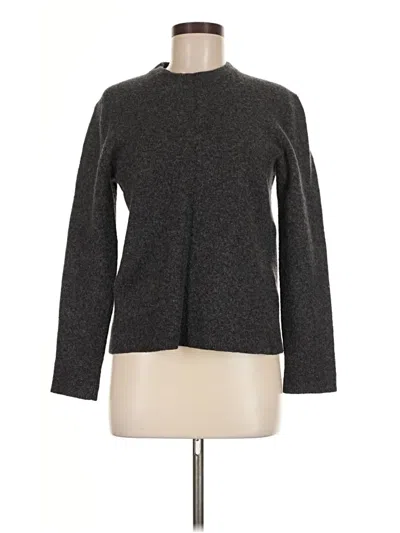 Pre-owned Club Monaco Long Sleeve Top Gray Turtleneck Tops