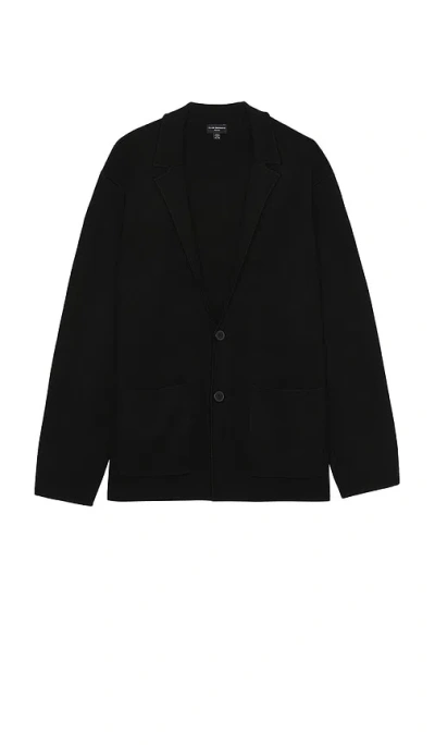 Club Monaco Merino Blazer In Charcoal