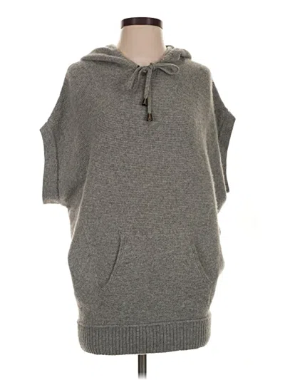 Pre-owned Club Monaco Poncho In Gray