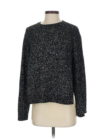 Pre-owned Club Monaco Pullover Sweater In Black