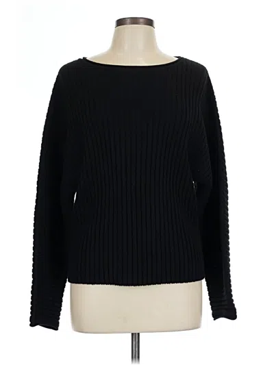 Pre-owned Club Monaco Pullover Sweater In Black