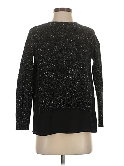 Pre-owned Club Monaco Pullover Sweater In Black