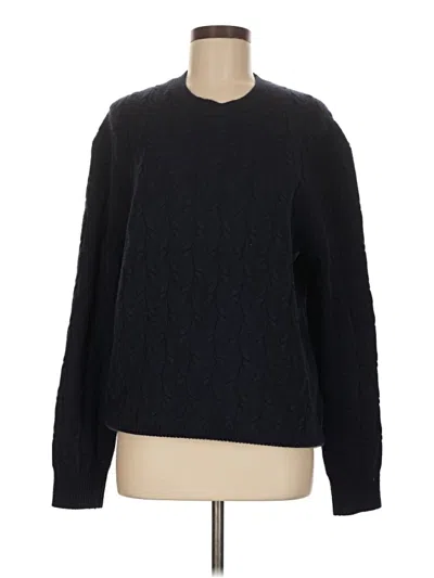 Pre-owned Club Monaco Pullover Sweater In Black