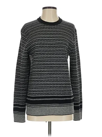 Pre-owned Club Monaco Pullover Sweater In Black