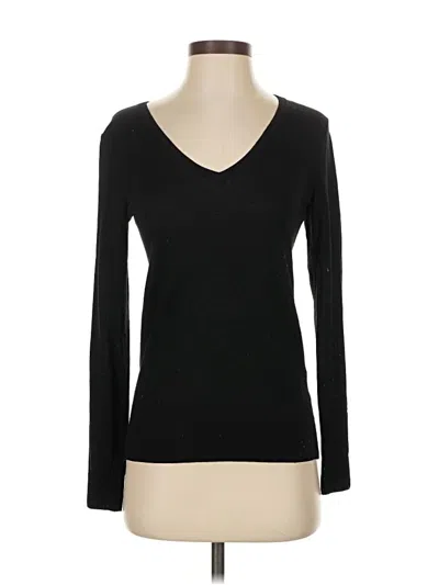 Pre-owned Club Monaco Pullover Sweater In Black