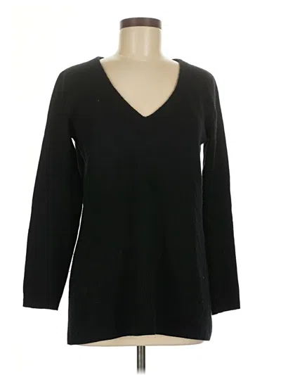 Pre-owned Club Monaco Pullover Sweater In Black