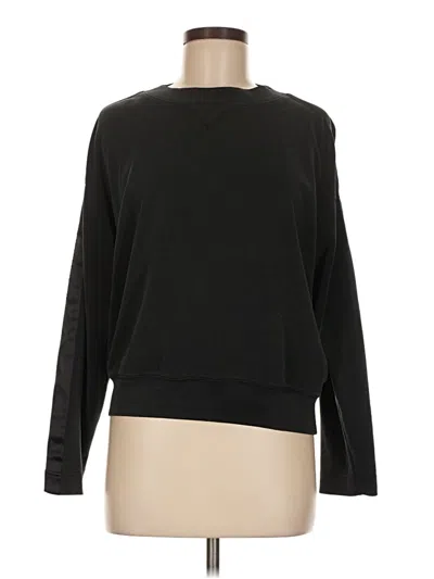 Pre-owned Club Monaco Pullover Sweater In Black