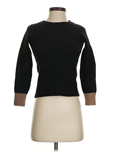 Pre-owned Club Monaco Pullover Sweater In Black