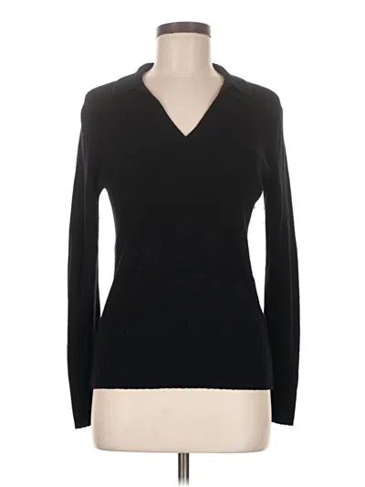 Pre-owned Club Monaco Pullover Sweater In Black