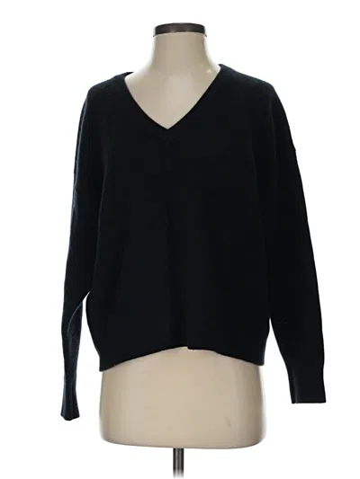 Pre-owned Club Monaco Pullover Sweater In Black