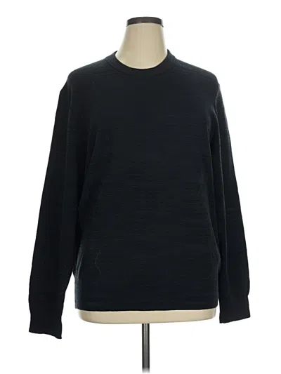 Pre-owned Club Monaco Pullover Sweater In Black