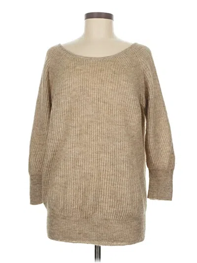 Pre-owned Club Monaco Pullover Sweater In Brown