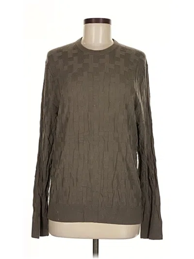 Pre-owned Club Monaco Pullover Sweater In Brown