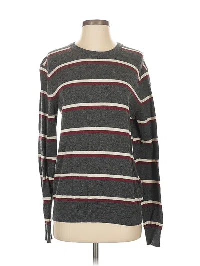Pre-owned Club Monaco Pullover Sweater In Gray