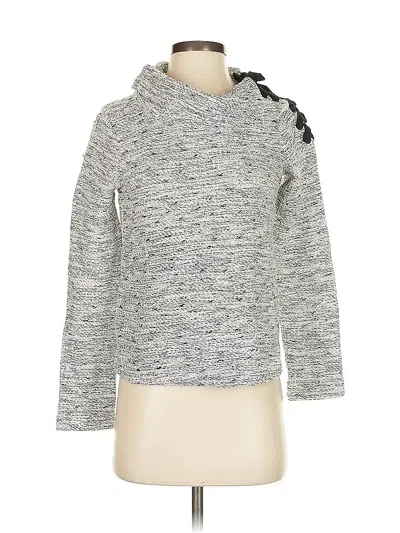 Pre-owned Club Monaco Pullover Sweater In Gray