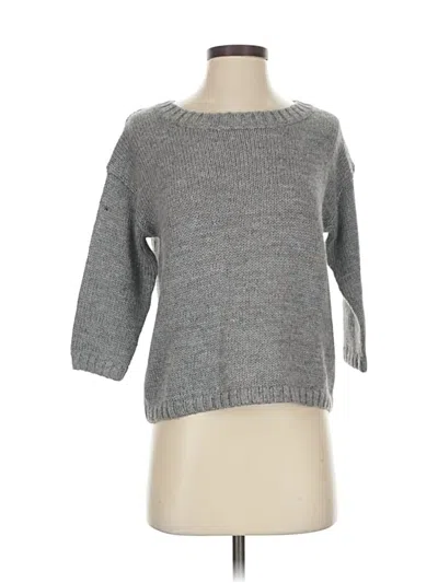 Pre-owned Club Monaco Pullover Sweater In Gray