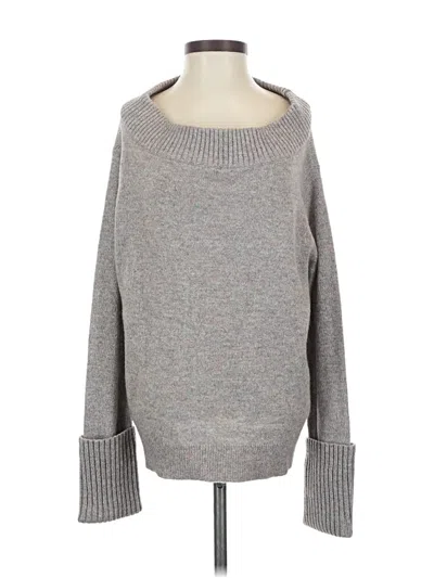 Pre-owned Club Monaco Pullover Sweater In Gray