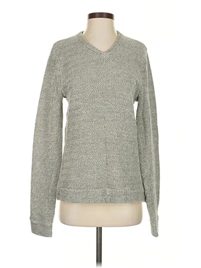 Pre-owned Club Monaco Pullover Sweater In Gray