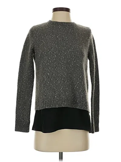 Pre-owned Club Monaco Pullover Sweater In Gray