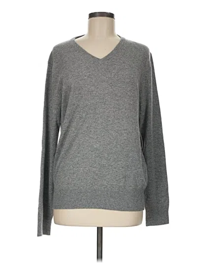 Pre-owned Club Monaco Pullover Sweater In Gray