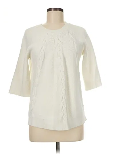Pre-owned Club Monaco Pullover Sweater In Ivory
