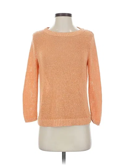 Pre-owned Club Monaco Pullover Sweater In Orange