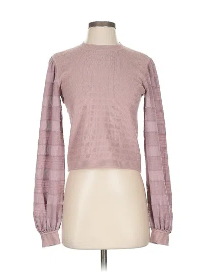 Pre-owned Club Monaco Pullover Sweater In Pink