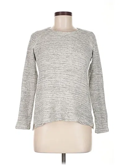 Pre-owned Club Monaco Pullover Sweater In Silver