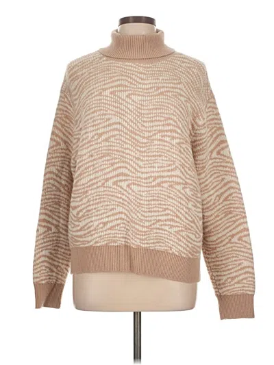 Pre-owned Club Monaco Pullover Sweater In Tan
