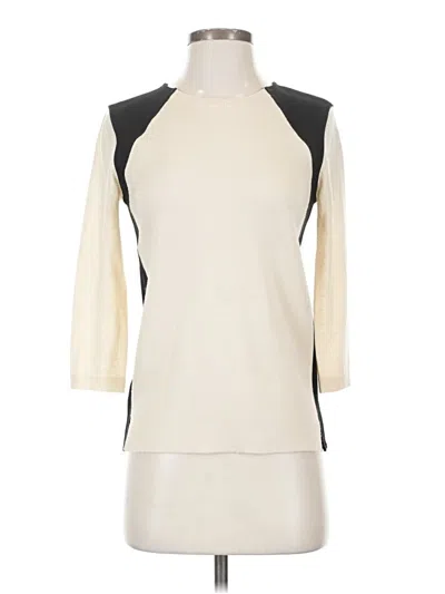 Pre-owned Club Monaco Pullover Sweater In White