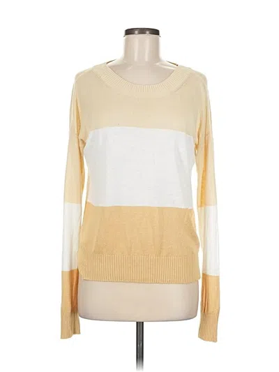 Pre-owned Club Monaco Pullover Sweater In Yellow