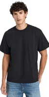 Club Monaco Luxe Pima Cotton-jersey T-shirt In Black/noir