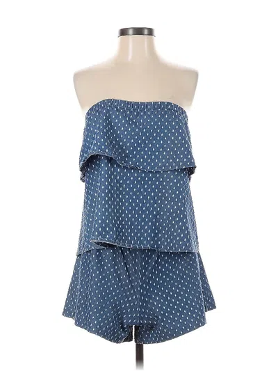 Pre-owned Club Monaco Romper In Blue