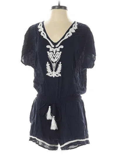 Pre-owned Club Monaco Romper In Blue