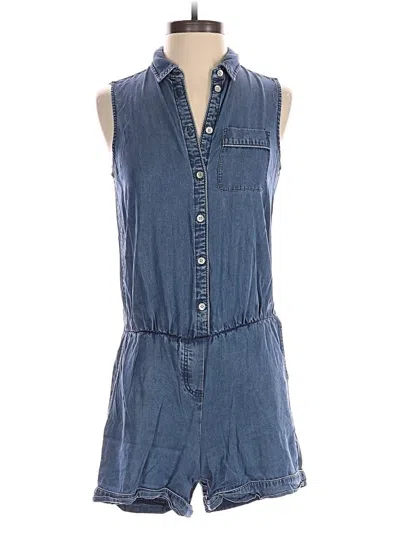 Pre-owned Club Monaco Romper In Blue