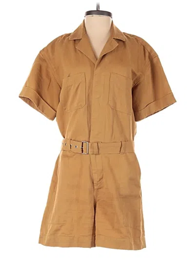 Pre-owned Club Monaco Romper In Tan