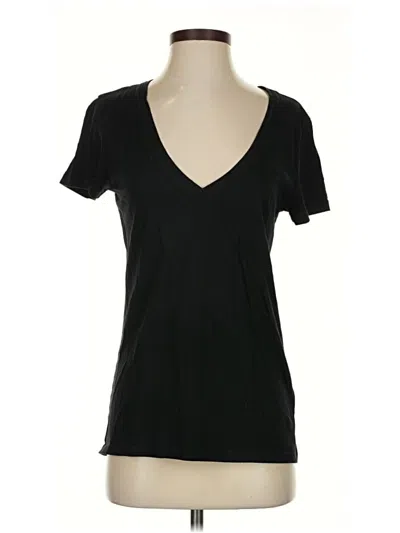 Pre-owned Club Monaco Short Sleeve T-shirt In Black