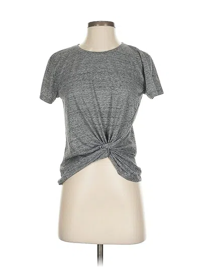 Pre-owned Club Monaco Short Sleeve T-shirt In Gray