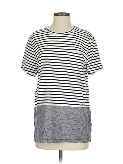 Pre-owned Club Monaco Short Sleeve T-shirt In Gray