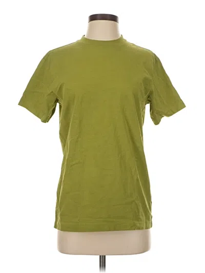 Pre-owned Club Monaco Short Sleeve T-shirt In Green