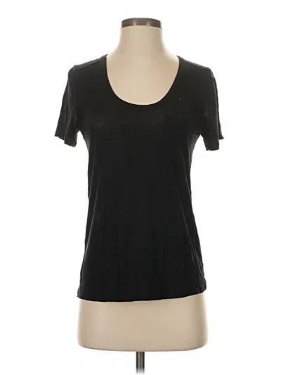 Pre-owned Club Monaco Short Sleeve T-shirt In Black
