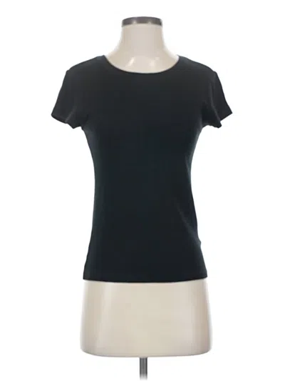 Pre-owned Club Monaco Short Sleeve T-shirt In Black