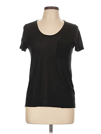 Pre-owned Club Monaco Short Sleeve T-shirt In Black