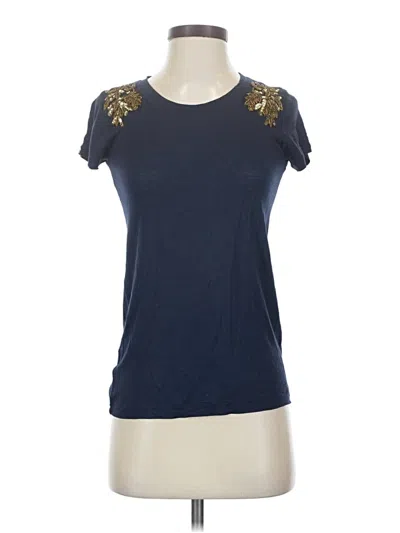 Pre-owned Club Monaco Short Sleeve T-shirt In Blue