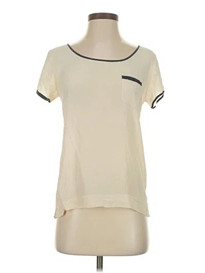 Pre-owned Club Monaco Short Sleeve T-shirt In White