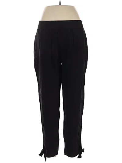 Pre-owned Club Monaco Silk Pants In Black