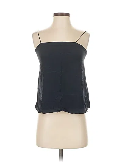 Pre-owned Club Monaco Sleeveless Blouse In Black