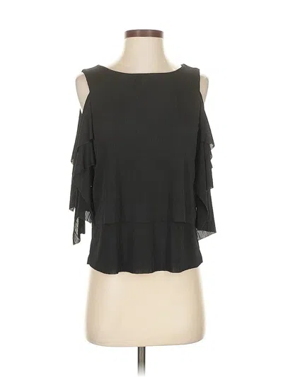 Pre-owned Club Monaco Sleeveless Blouse In Black
