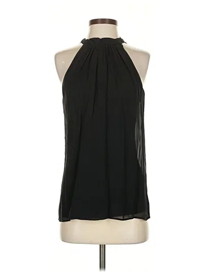 Pre-owned Club Monaco Sleeveless Blouse In Black