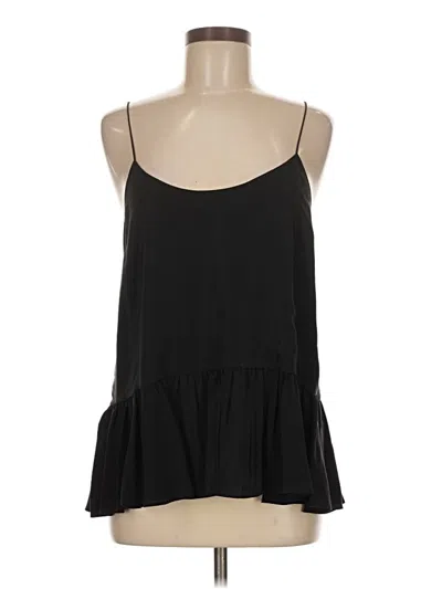 Pre-owned Club Monaco Sleeveless Blouse In Black